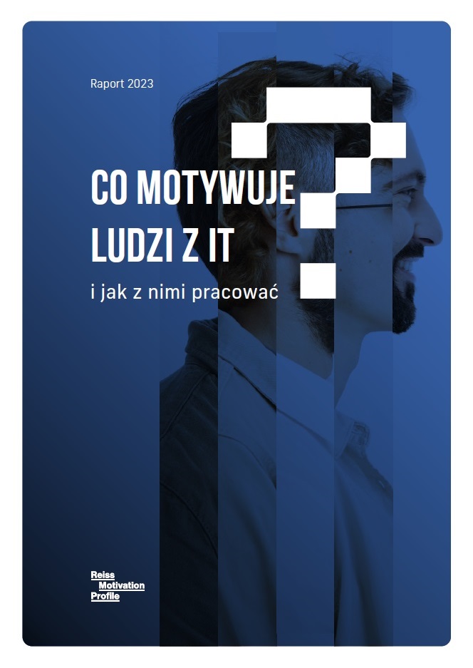 co motywuje ludzi z IT raport 2023 RMP POLSKA cover