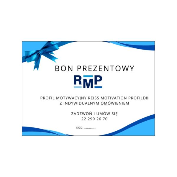 VOUCHER Profilowanie motywacyjne RMP z indywidualną sesją